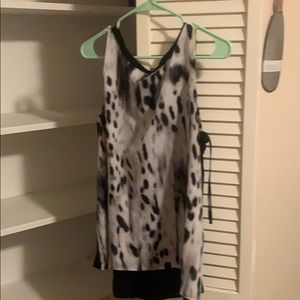 Nice dressy leopard tank
